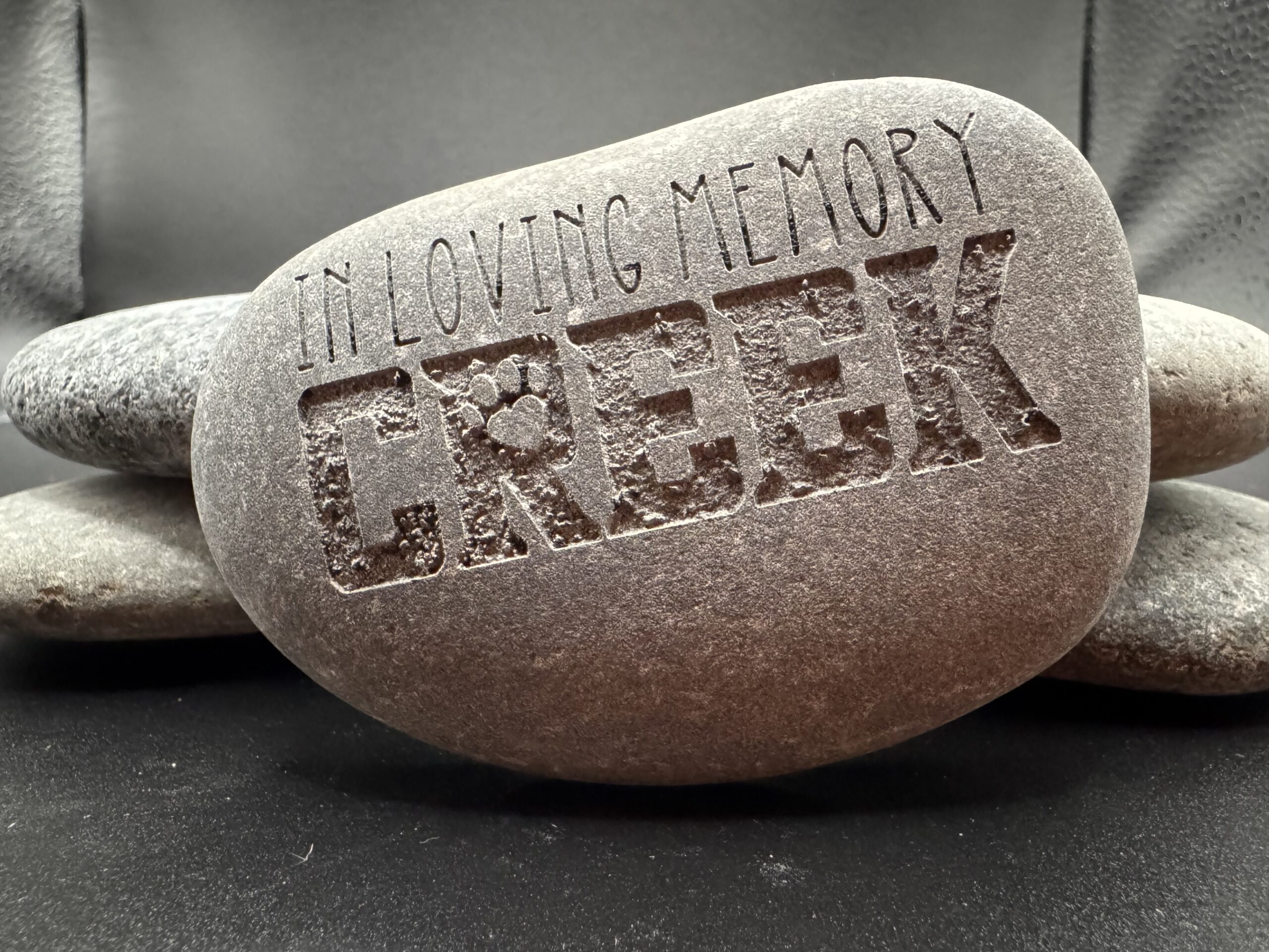 Laser Engraved Rocks Laser Engraved Rocks