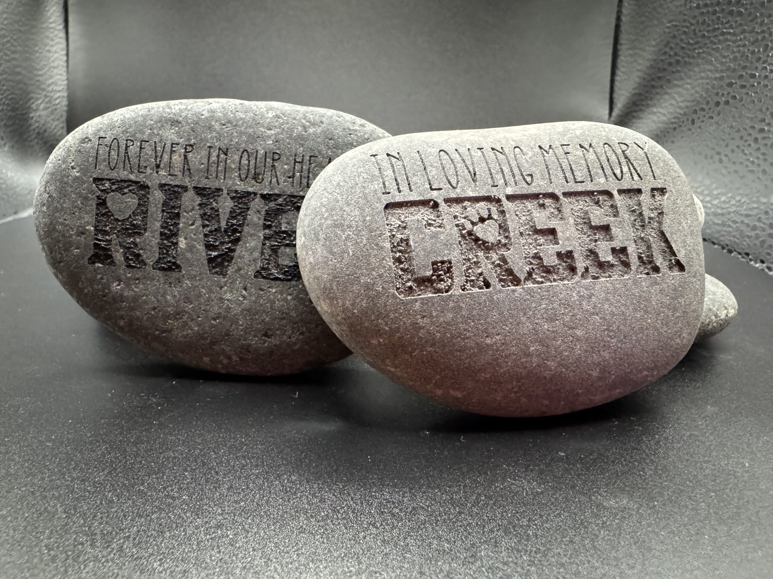 Laser Engraved Rocks Laser Engraved Rocks